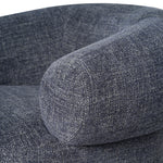 Caradoc Fabric Armchair - Moss Navy Armchair Casa-Core