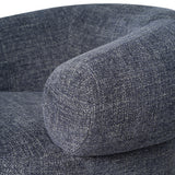 Caradoc Fabric Armchair - Moss Navy Armchair Casa-Core