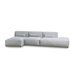 Yachin Right Chaise Sofa - Sterling Sand Chaise Lounge Casa-Core   