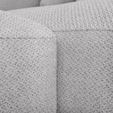 Jasleen 3 Seater Right Chaise Fabric Sofa - Sterling Sand Chaise Lounge Casa-Core   