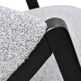 Freddie Fabric Armchair - Light Grey Fleck Armchair Iggy-Core   
