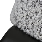 Freddie Fabric Armchair - Light Grey Fleck Armchair Iggy-Core   