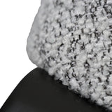 Freddie Fabric Armchair - Light Grey Fleck Armchair Iggy-Core   