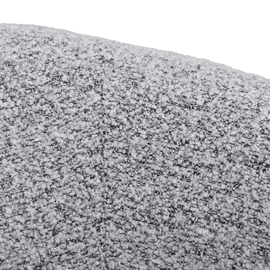 Freddie Fabric Armchair - Light Grey Fleck Armchair Iggy-Core   