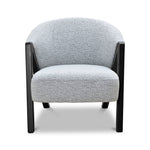Ex Display - Freddie Fabric Armchair - Light Grey Fleck Armchair IGGY-Core   