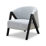 Ex Display - Freddie Fabric Armchair - Light Grey Fleck Armchair IGGY-Core   