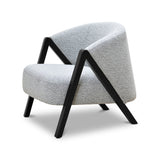 Freddie Fabric Armchair - Light Grey Fleck Armchair Iggy-Core   