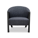 Ex Display - Freddie Fabric Armchair - Dark Grey Fleck Armchair Iggy-Core