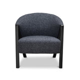 Ex Display - Freddie Fabric Armchair - Dark Grey Fleck Armchair Iggy-Core