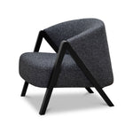 Ex Display - Freddie Fabric Armchair - Dark Grey Fleck Armchair Iggy-Core