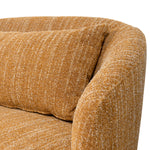 Janis Swivel Armchair - Ginger Brown Armchair K Sofa-Core