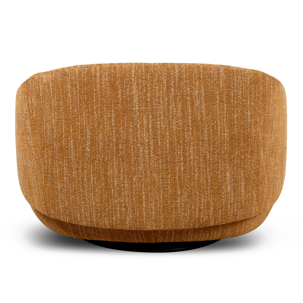 Janis Swivel Armchair - Ginger Brown Armchair K Sofa-Core