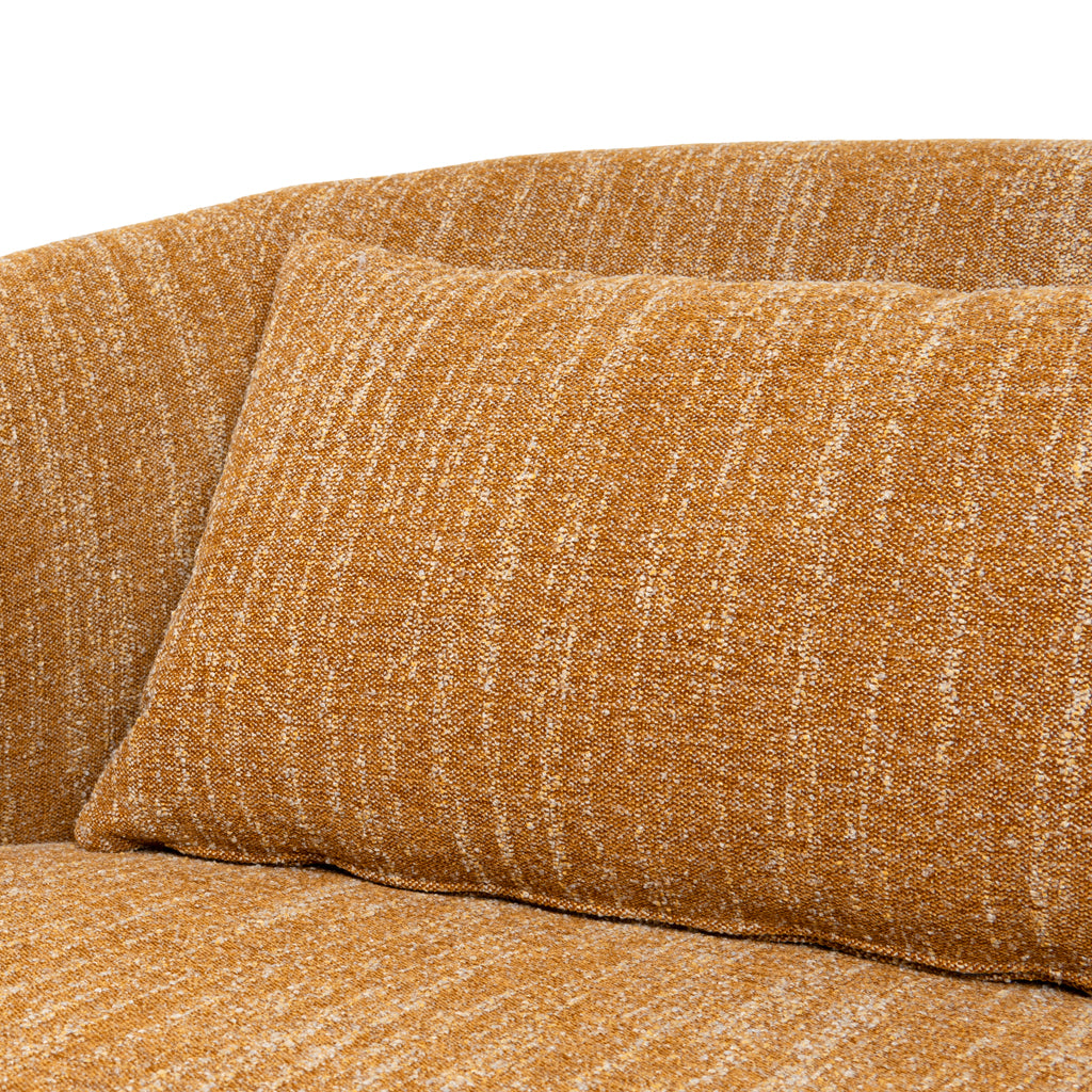 Janis Swivel Armchair - Ginger Brown Armchair K Sofa-Core