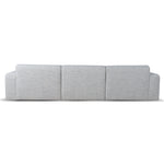 Manuela 4 Seater Fabric Sofa - Fog Grey Sofa K Sofa-Core   