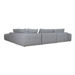Ex Display - Oliver Modular Chaise Fabric Sofa - Glacier Grey Sofa K Sofa-Core