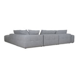 Ex Display - Oliver Modular Chaise Fabric Sofa - Glacier Grey Sofa K Sofa-Core