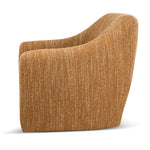 Rubin Fabric Armchair - Ginger Brown Armchair K Sofa-Core   