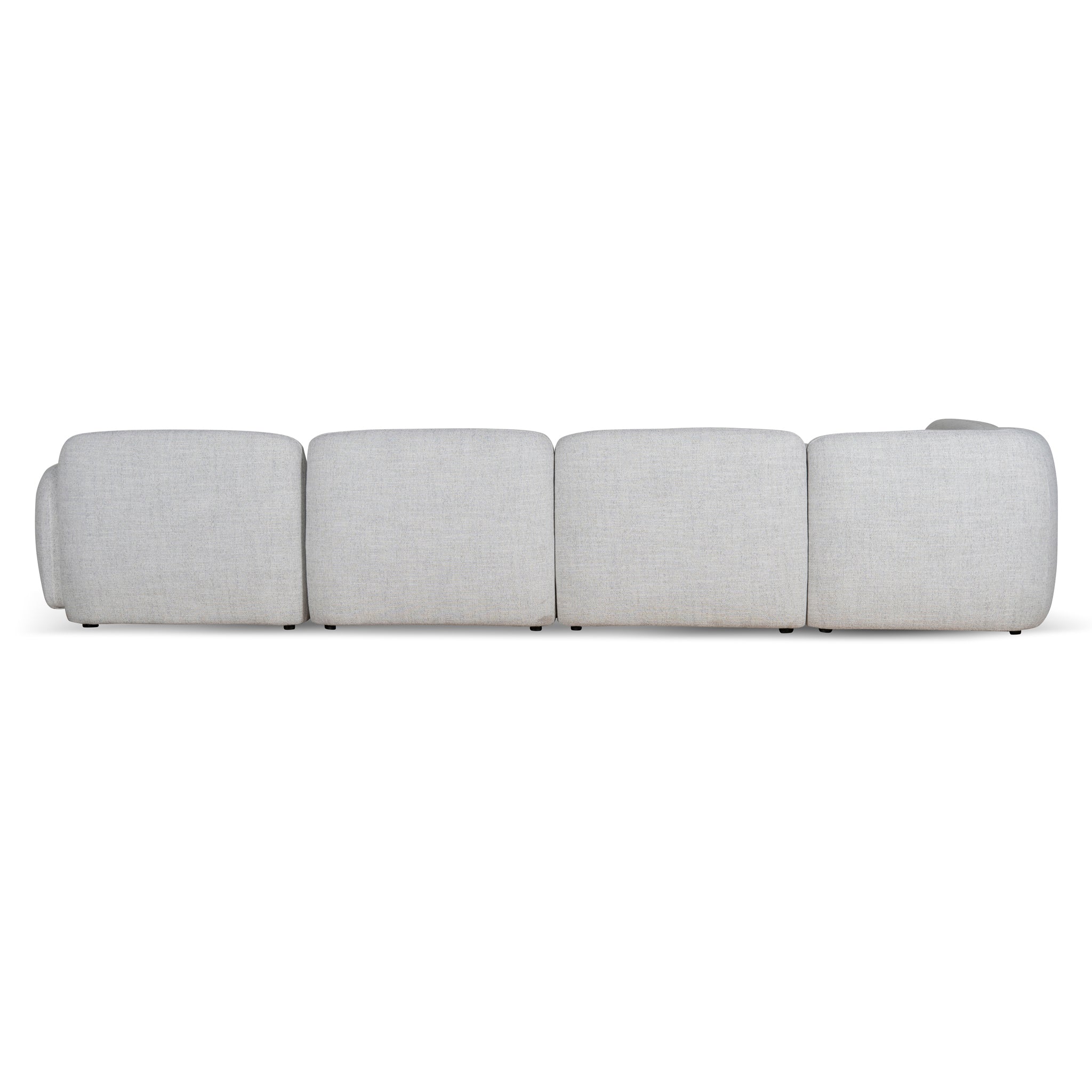 Gosling Left Chaise Modular Sofa - Cloud Grey Chaise Lounge K Sofa-Core   