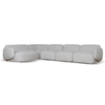 Gosling Left Chaise Modular Sofa - Cloud Grey Chaise Lounge K Sofa-Core   