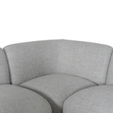 Gosling Left Chaise Modular Sofa - Cloud Grey Chaise Lounge K Sofa-Core   