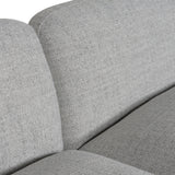 Gosling Left Chaise Modular Sofa - Cloud Grey Chaise Lounge K Sofa-Core   