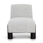 Deandre Armchair - Charcoal White Boucle Lounge Chair Casa-Core   