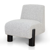 Deandre Armchair - Charcoal White Boucle Lounge Chair Casa-Core   