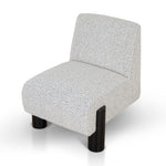 Deandre Armchair - Charcoal White Boucle Lounge Chair Casa-Core   