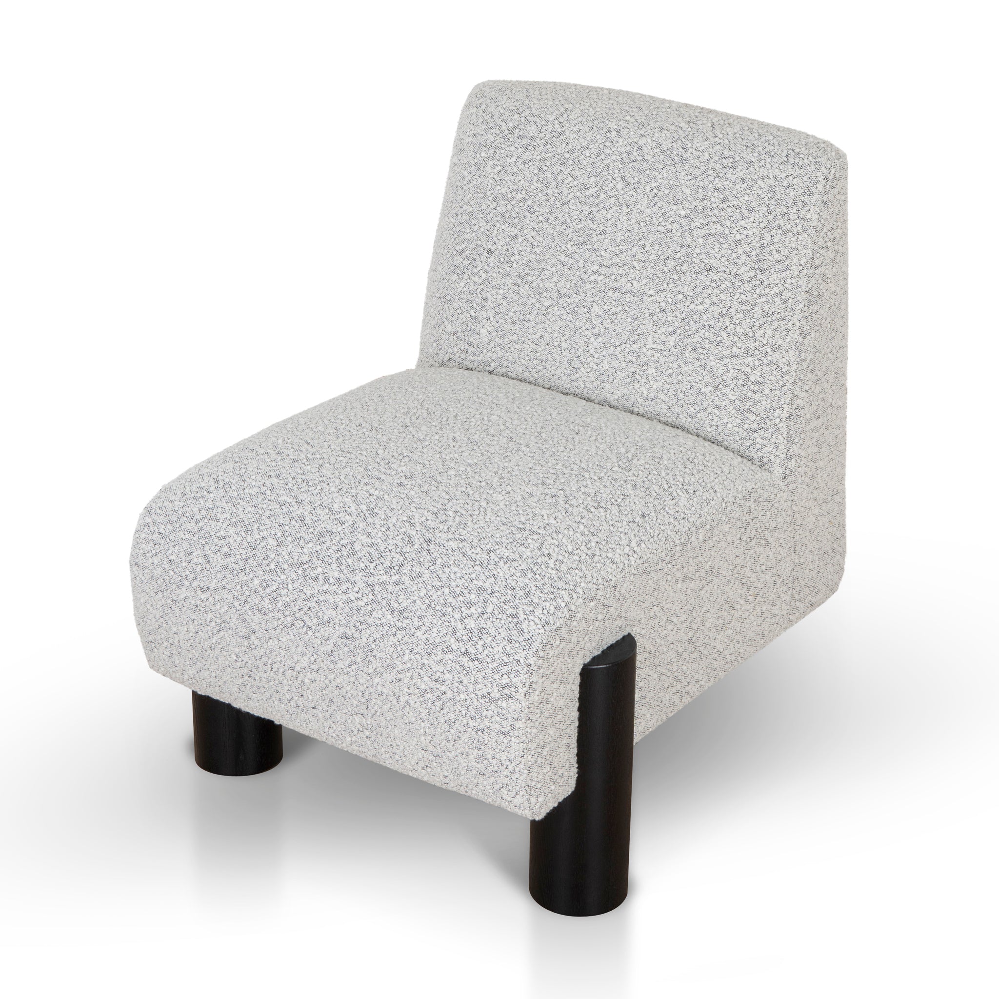 Deandre Armchair - Charcoal White Boucle Lounge Chair Casa-Core   