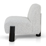 Deandre Armchair - Charcoal White Boucle Lounge Chair Casa-Core   