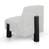 Deandre Armchair - Charcoal White Boucle Lounge Chair Casa-Core   