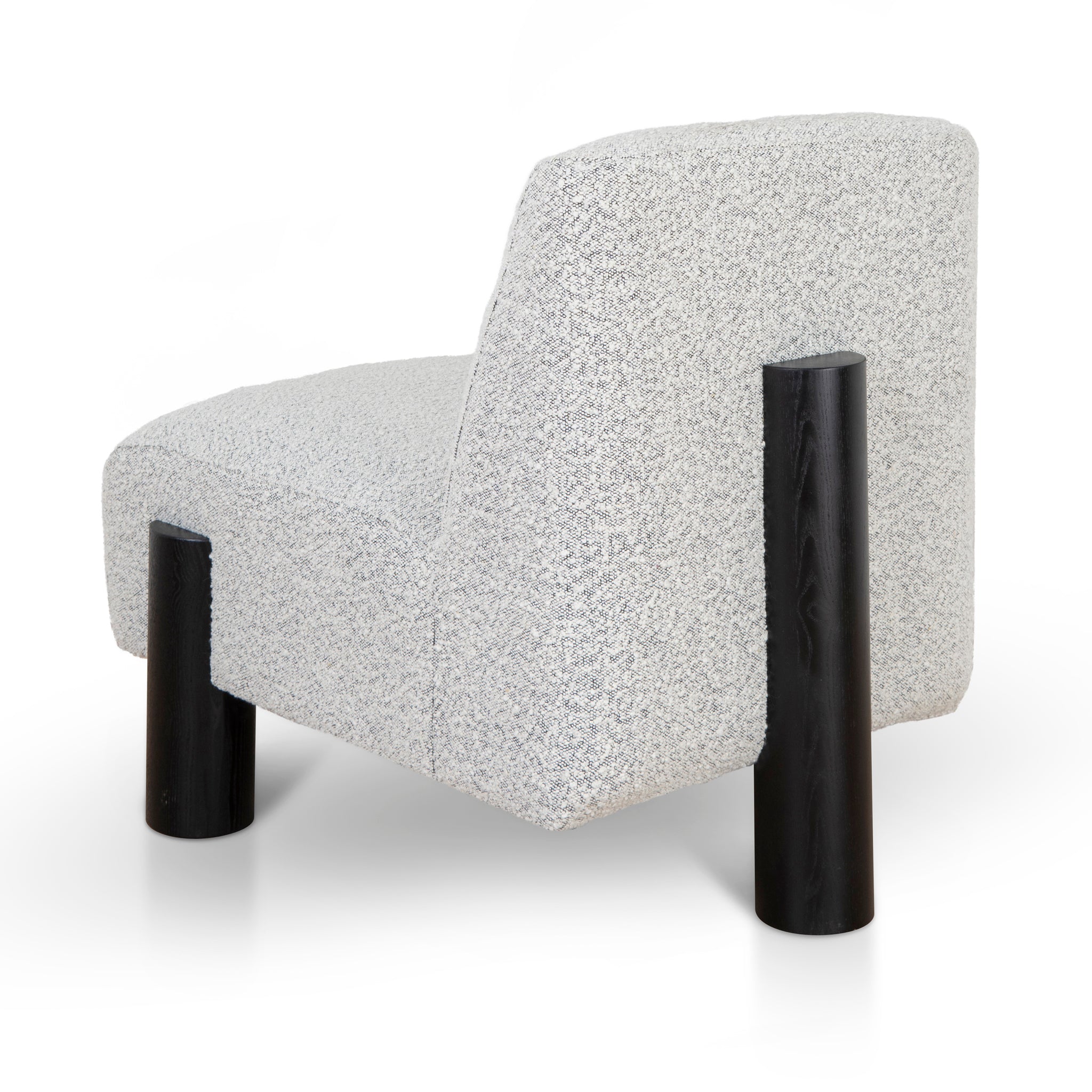 Deandre Armchair - Charcoal White Boucle Lounge Chair Casa-Core   