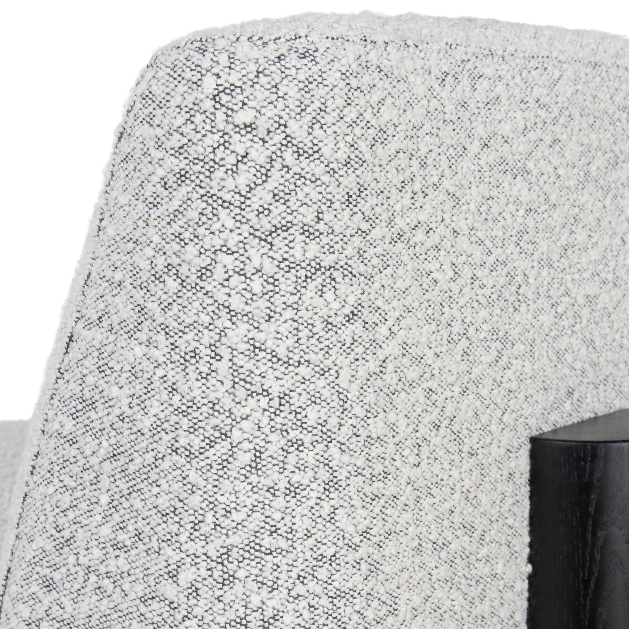 Deandre Armchair - Charcoal White Boucle Lounge Chair Casa-Core   