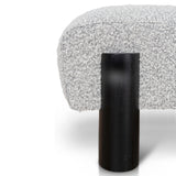 Deandre Armchair - Charcoal White Boucle Lounge Chair Casa-Core   