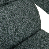 Cadence Swivel Armchair - Green Boucle Armchair Casa-Core