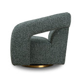 Cadence Swivel Armchair - Green Boucle Armchair Casa-Core