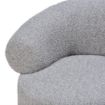 Caradoc Armchair - Light Grey Boucle Armchair Casa-Core