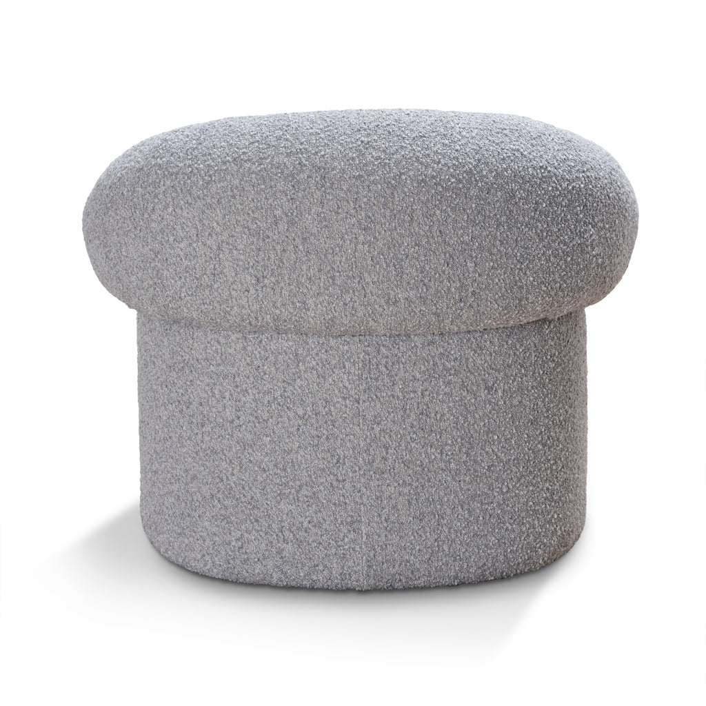 Caradoc Armchair - Light Grey Boucle Armchair Casa-Core