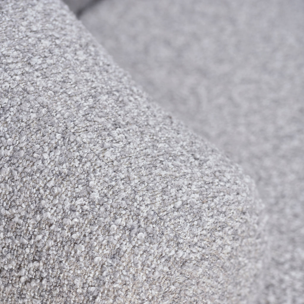 Caradoc Armchair - Light Grey Boucle Armchair Casa-Core