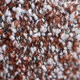 Fabric Sample - Rustic Brown Boucle Fabric Swatch Interior Secrets