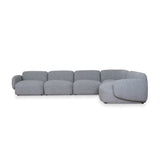 Ex Display - Gosling Right Chaise Modular Sofa - Glacier Grey Chaise Lounge K Sofa-Core