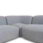 Ex Display - Gosling Right Chaise Modular Sofa - Glacier Grey Chaise Lounge K Sofa-Core