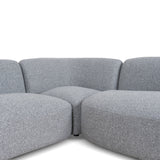 Ex Display - Gosling Right Chaise Modular Sofa - Glacier Grey Chaise Lounge K Sofa-Core