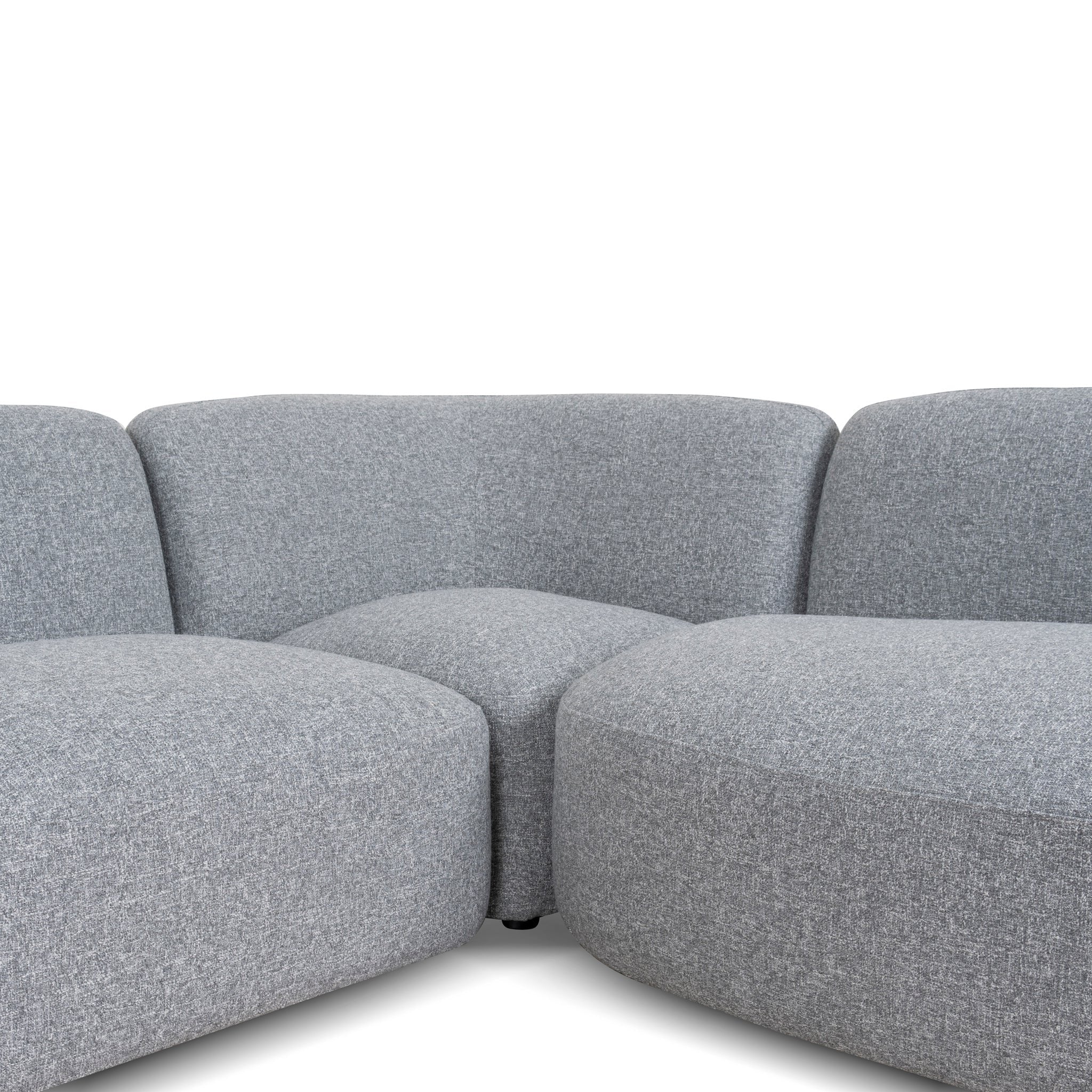 Ex Display - Gosling Right Chaise Modular Sofa - Glacier Grey Chaise Lounge K Sofa-Core