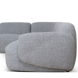 Ex Display - Gosling Right Chaise Modular Sofa - Glacier Grey Chaise Lounge K Sofa-Core