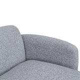 Ex Display - Gosling Right Chaise Modular Sofa - Glacier Grey Chaise Lounge K Sofa-Core