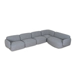 Ex Display - Gosling Right Chaise Modular Sofa - Glacier Grey Chaise Lounge K Sofa-Core