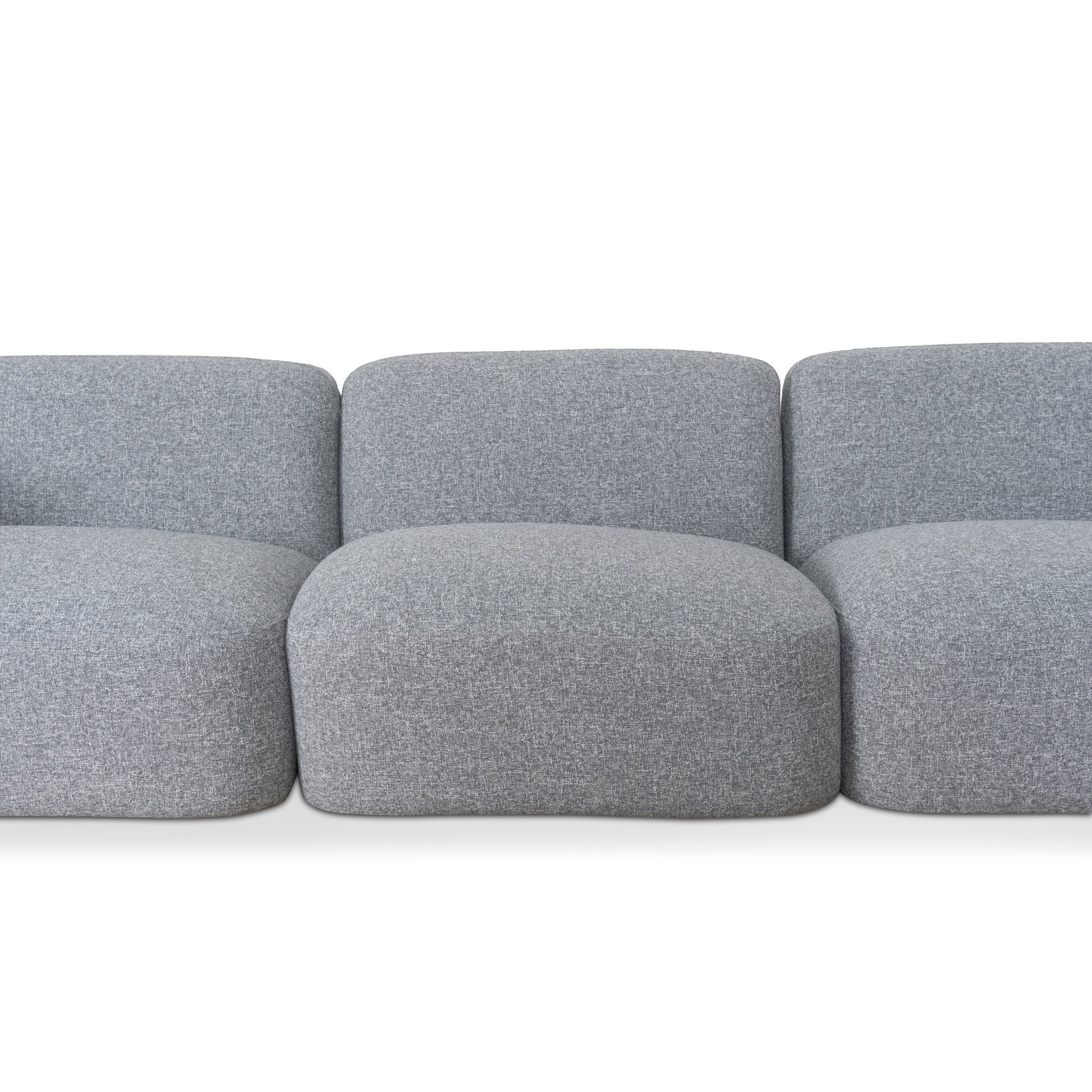 Ex Display - Gosling Right Chaise Modular Sofa - Glacier Grey Chaise Lounge K Sofa-Core