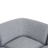 Ex Display - Gosling Right Chaise Modular Sofa - Glacier Grey Chaise Lounge K Sofa-Core