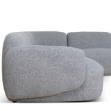 Gosling Left Chaise Modular Sofa - Glacier Grey Chaise Lounge K Sofa-Core